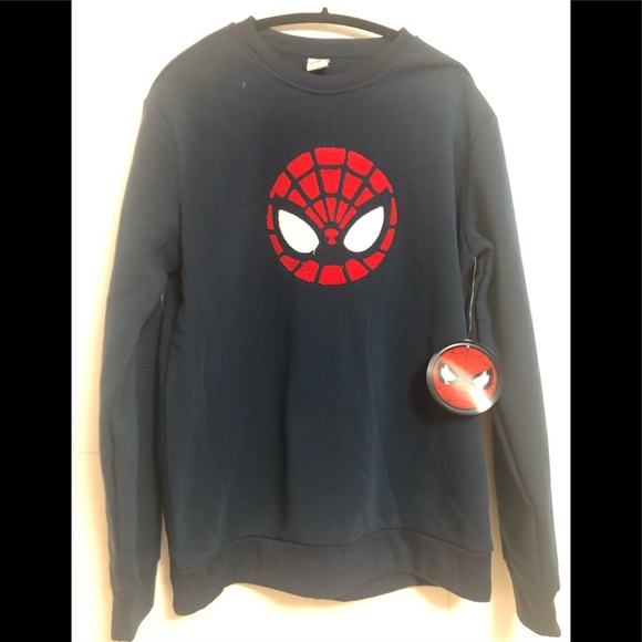 Spiderman Tops - Spider-Man/M/UnisexBlue/Red/Sweat Top/NWT